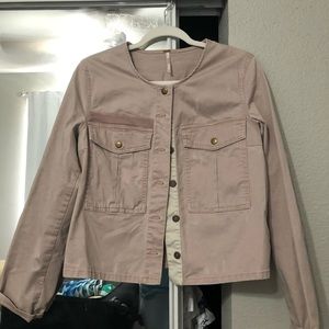 Free People Jacket Two-Tone